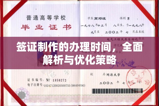 金城江签证制作的办理时间，全面解析与优化策略
