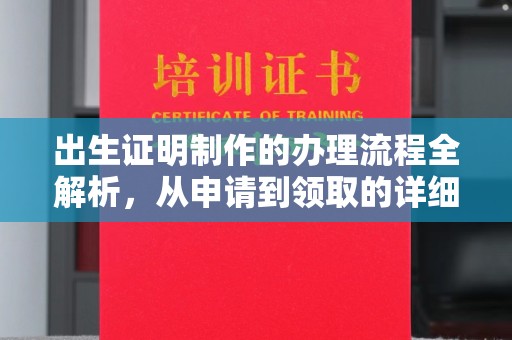 金城江出生证明制作的办理流程全解析，从申请到领取的详细指南